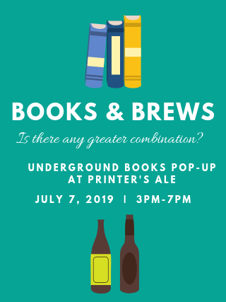 Pop-Up Bookshop at Printer's Ale