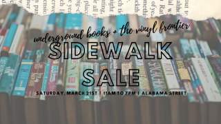 First Sidewalk Sale of 2020 with The Vinyl Frontier