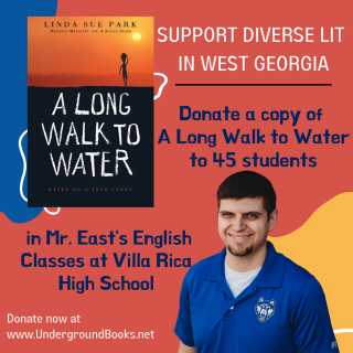 Diverse Lit in West Georgia: A Long Walk to Water for Mr. East's English Class at Villa Rica High School