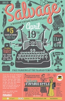 Underground Books at Atlanta's "Salvage" Indie Craft Experience Festival