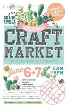 Underground Books at Atlanta's Summer Indie Craft Experience Festival