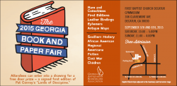 Underground Books at the Georgia Book &amp; Paper Fair 