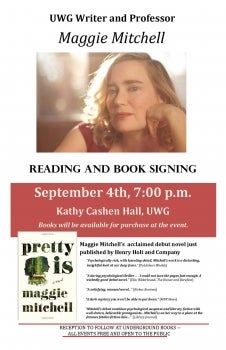 Reception *AFTER* Maggie Mitchell Reading Event @ UWG