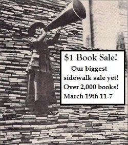 MASSIVE $1 Book Sidewalk Sale!