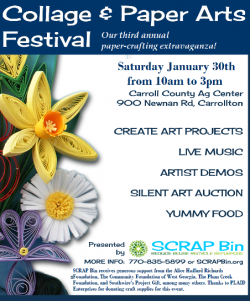 3rd Annual Collage and Paper Arts Festival