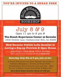 Hills &amp; Hamlets Bookshop Pop-Up, Rare Book Silent Auction, &amp; Open House
