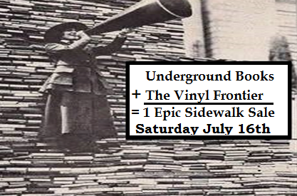 Underground Books &amp; The Vinyl Frontier Sidewalk Sale