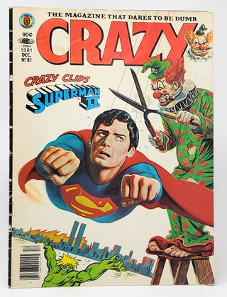 Item #10081 Stan Lee Presents Crazy: The Magazine that Dares to be Dumb (Vol. 1, No. 81, December...