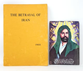 Item #10146 The Betrayal of Iran. 'Abd al-Rahman