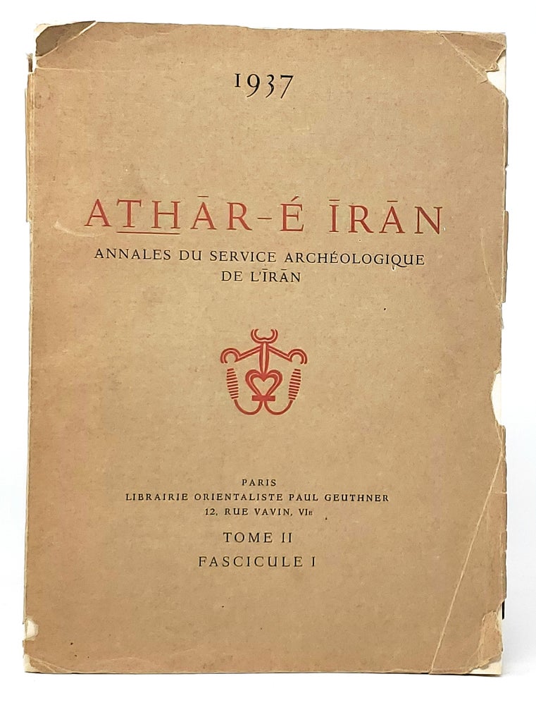 Item #10148 Athar-E Iran: Annales du Service Archeologique de L'Iran (Annals of the Archaeological Service of Iran, French Text)