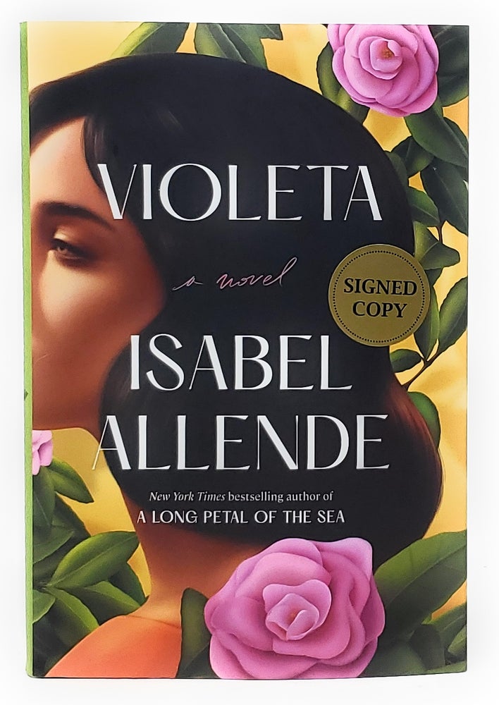 Item #10195 Violeta SIGNED FIRST EDITION. Isabel Allende, Frances Riddle, Trans.