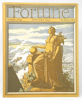 Item #10685 Fortune Magazine (January 1932) Volume V, Number 1. Henry R. Luce, T. M. Cleland,...