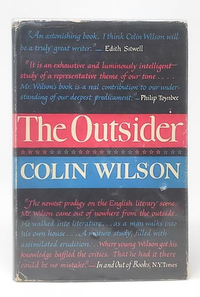 Item #10937 The Outsider [FIRST EDITION]. Colin Wilson