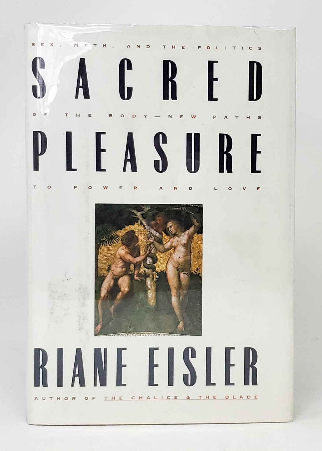 Sacred Pleasure Sex, Myth, and the Politics of the Body SIGNED FIRST EDITION Riane Eisler First Edition photo