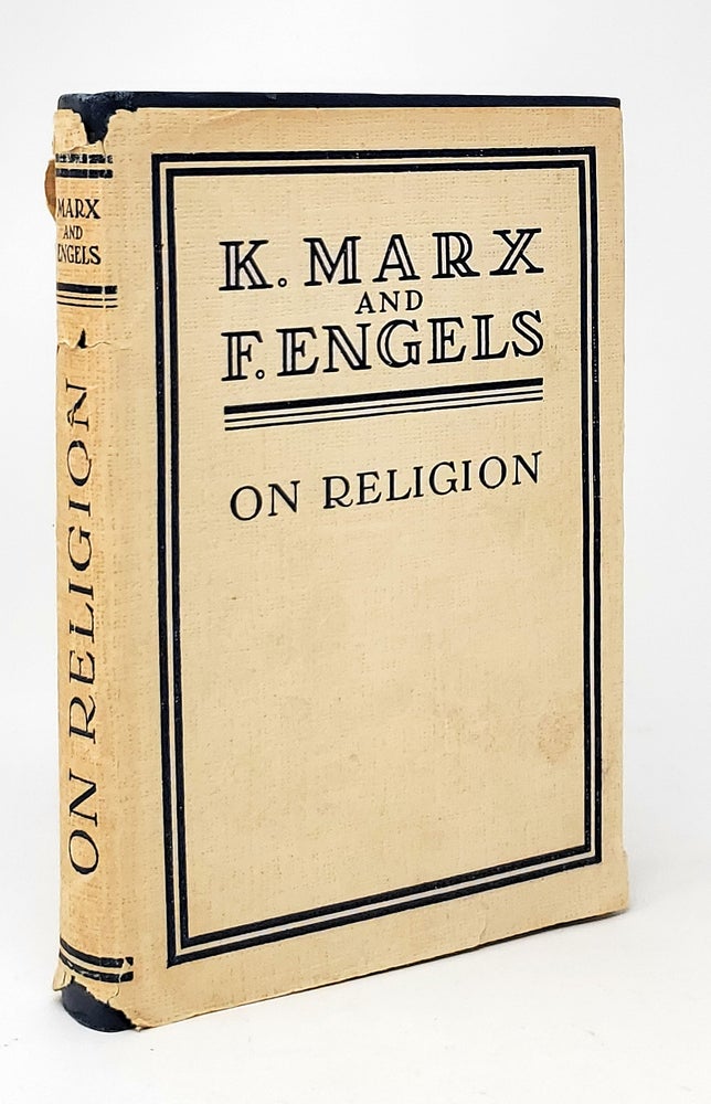 Item #11971 On Religion. Karl Marx, Frederick Engels.