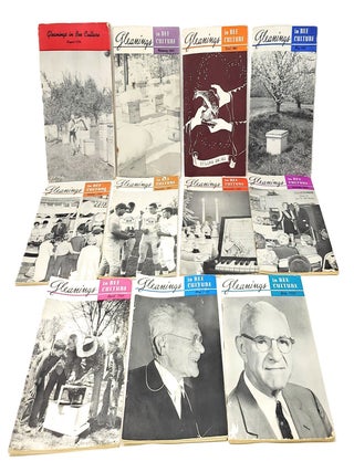 Gleanings in Bee Culture (Lot of 11 Beekeeping Magazines, 1954-1963)