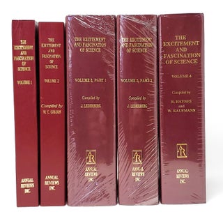 Item #12094 (5 Volume Set) The Excitement and Fascination of Science: Reflections by Eminent...
