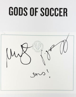 Men in Blazers Present Gods of Soccer: The Pantheon of the 100 Greatest Players (According to Us) SIGNED