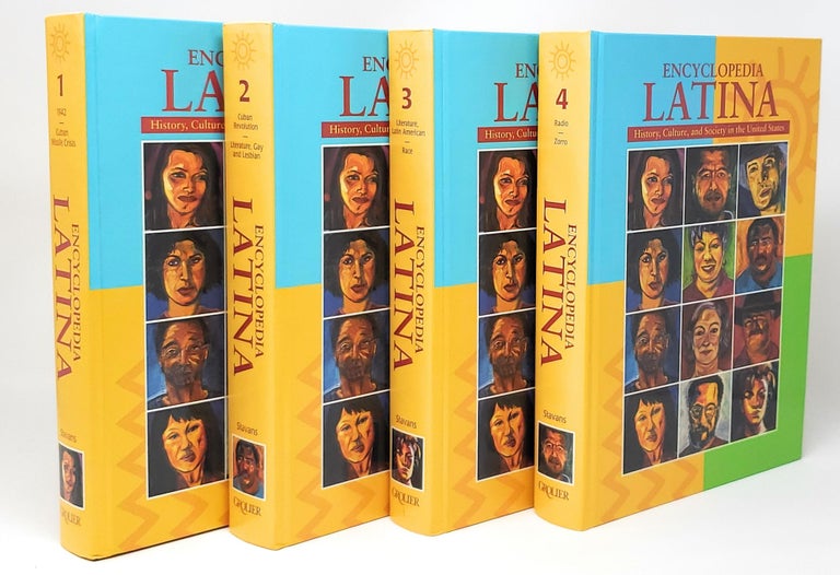 Item #12196 (4 Volume Set) Encyclopedia Latina: History, Culture, and Society in the United States. Ilan Stavans.