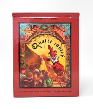 Item #12346 Quatre Contes (Four Tales, French Pop-up Book of Children's Stories). Franz Bonn, text
