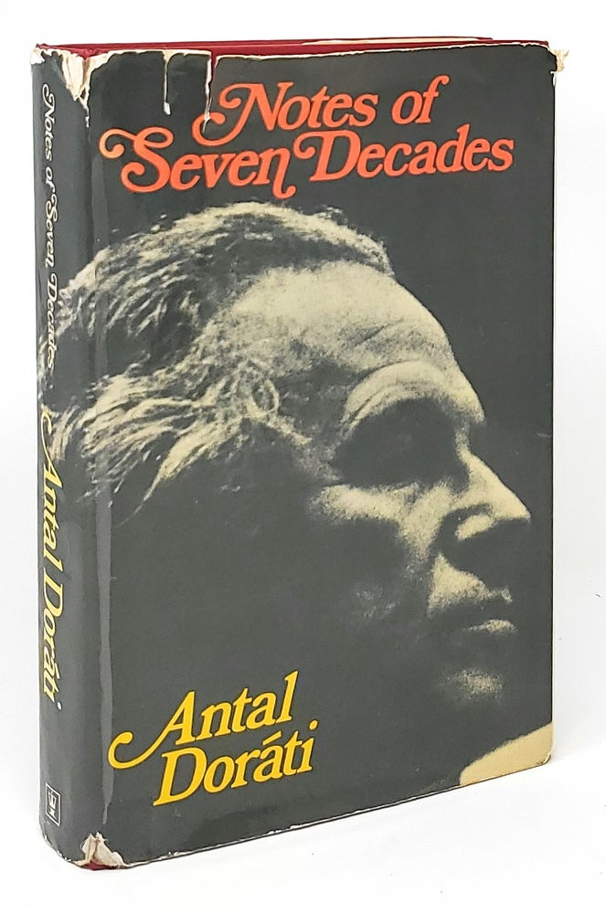 Item #12425 Notes of Seven Decades. Antal Dorati.
