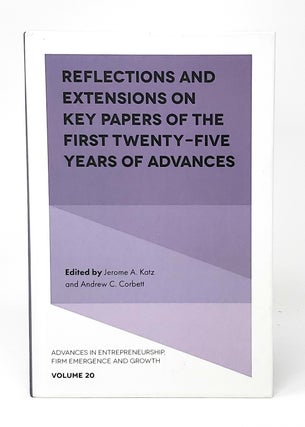Item #12503 Reflections and Extensions on Key Papers of the First Twenty-Five Years of Advances...