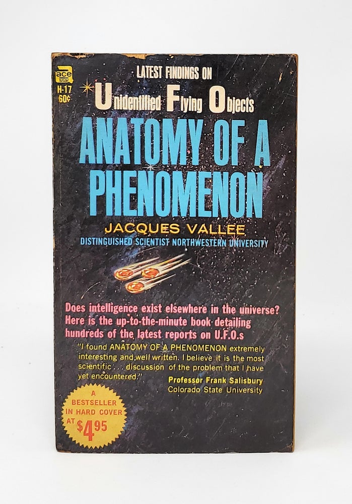 Item #12719 Anatomy of a Phenomenon: The Detailed and Unbiased Report of UFOs. Jacques Vallee.