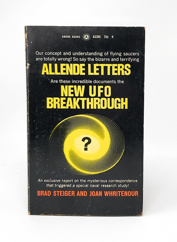 Item #12723 New UFO Breakthrough. Brad Steiger, Joan Whritenour.