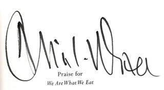 We Are What We Eat: A Slow Food Manifesto SIGNED