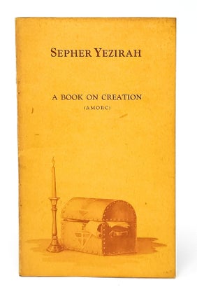 Item #12837 Sepher Yezirah: A Book on Creation. Isidor Kalisch, Trans