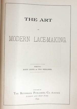 The Art of Modern Lace-Making