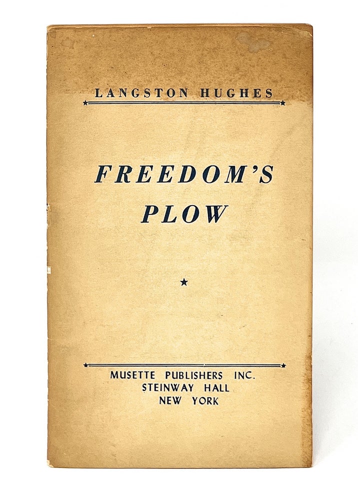 Item #13032 Freedom's Plow. Langston Hughes.