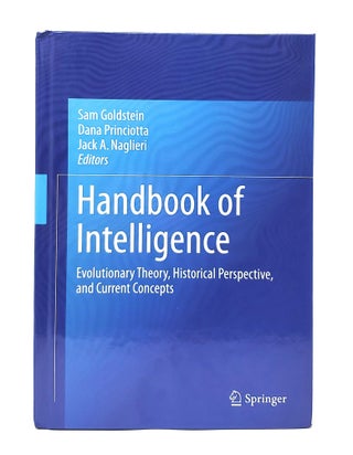 Item #13040 Handbook of Intelligence: Evolutionary Theory, Historical Perspective, and Current...