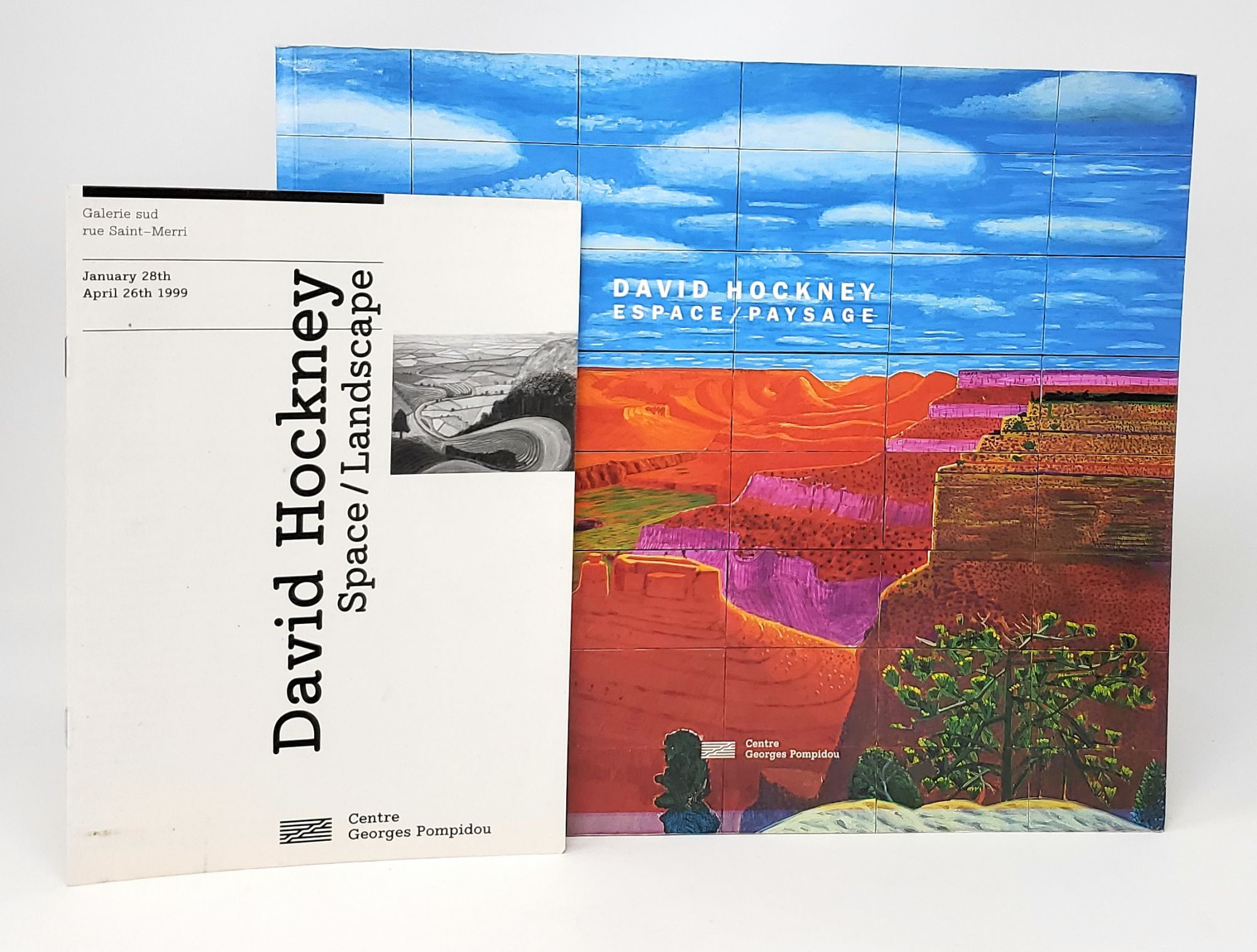 David Hockney: Espace / Paysage David Hockney: Space / Landscape, French  Text by David Hockney on Underground Books