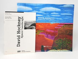 Item #13123 David Hockney: Espace / Paysage (David Hockney: Space / Landscape, French Text)....