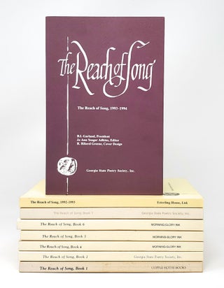 Item #13194 (Lot of 8 Annual Poetry Anthologies) The Reach of Song Book 1, 2, 4, 5, 6, 7,...