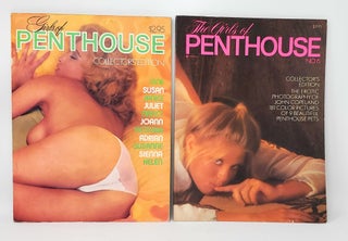 Item #13201 (2 Issues of The Girls of Penthouse) 1977 Issue and No. 6, 1982 Issue. Bob Guccione