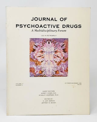 Item #13213 Journal of Psychoactive Drugs: A Multidisciplinary Forum, October-December 1985...