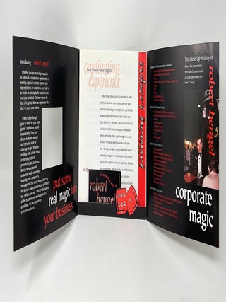 1990s Atlanta-area Magic and Conjuring Ephemera with SIGNED Tom Mullica Souvenir (ATLANTA SOCIETY OF MAGICIANS, MAGIC BAR THEATRE)