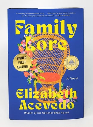 Item #13646 Family Lore SIGNED FIRST EDITION. Elizabeth Acevedo