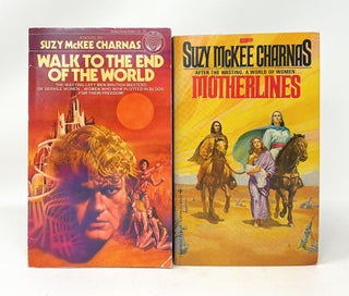 Item #13662 Walk to the End of the World and Motherlines [Books 1 and 2 of The Holdfast...