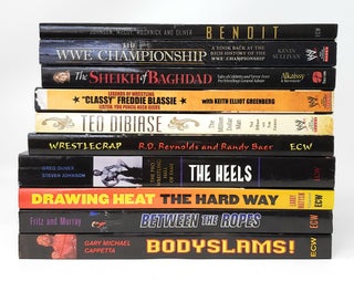Item #13739 (Lot of 10 Pro Wrestling Books) The Legends of Wrestling - "Classy" Freddie Blassie:...