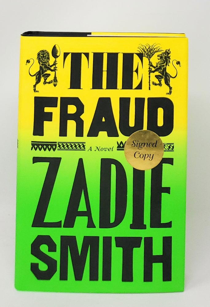 Item #13839 The Fraud SIGNED FIRST EDITION. Zadie Smith.