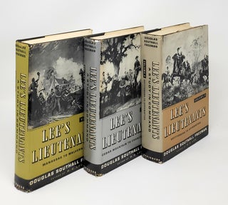 (Three Volume Set) Lee's Lieutenants: A Study in Command Vol. 1, Manassas to Malvern Hill; Vol. 2, Cedar Mountain to Chancellorsville; Vol. 3, Gettysburg to Appomattox