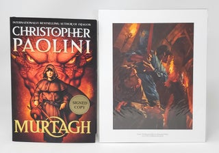 Item #14051 Murtagh: The World of Eragon SIGNED FIRST EDITION WITH ERAGON ART PRINT. Christopher...