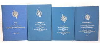 Item #14062 (Lot of 4 Books) History of the Georgia State Society of the National Society of the...