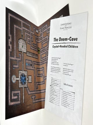 The Doom-Cave of the Crystal-Headed Children: Lamentations of the Flame Princess (LotFP RPG) FIRST EDITION