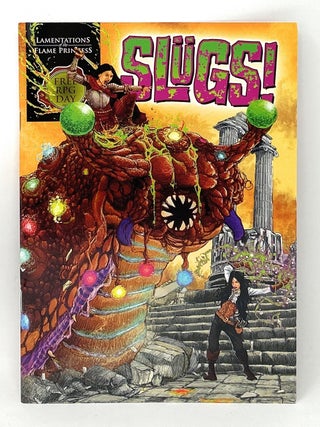 Item #14108 Slugs!: Lamentations of the Flame Princess (LotFP RPG) FIRST EDITION. James Edward...