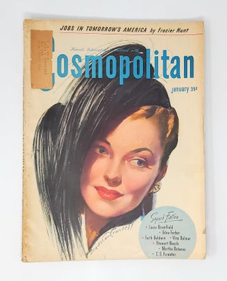 Item #14155 Hearst's Magazine International Combined with Cosmopolitan Magazine, January 1945,...