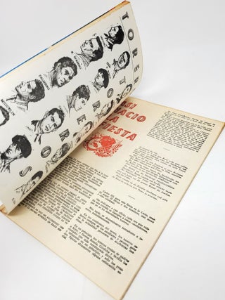 The Bull Fight (1970 Tourist Program for Bull Fight in Madrid with Loose Handbill/Flyer)